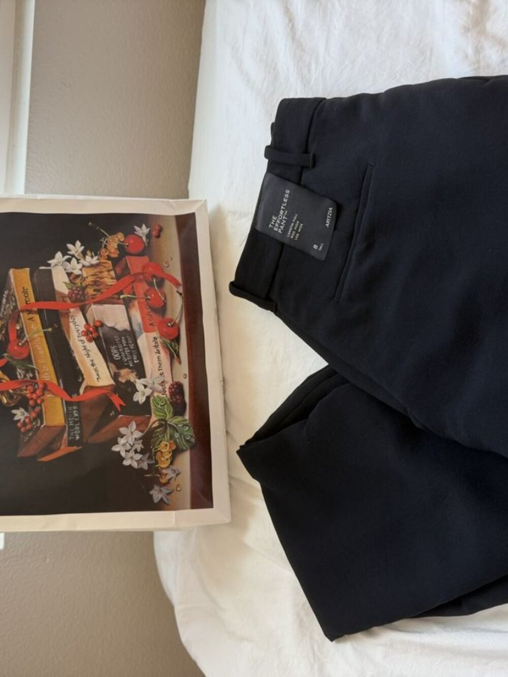 NWT Aritzia Wilfred The Effortless Pant Black Size 8 Tall